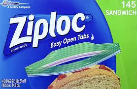 Ziploc Sandwich Bags 145ct