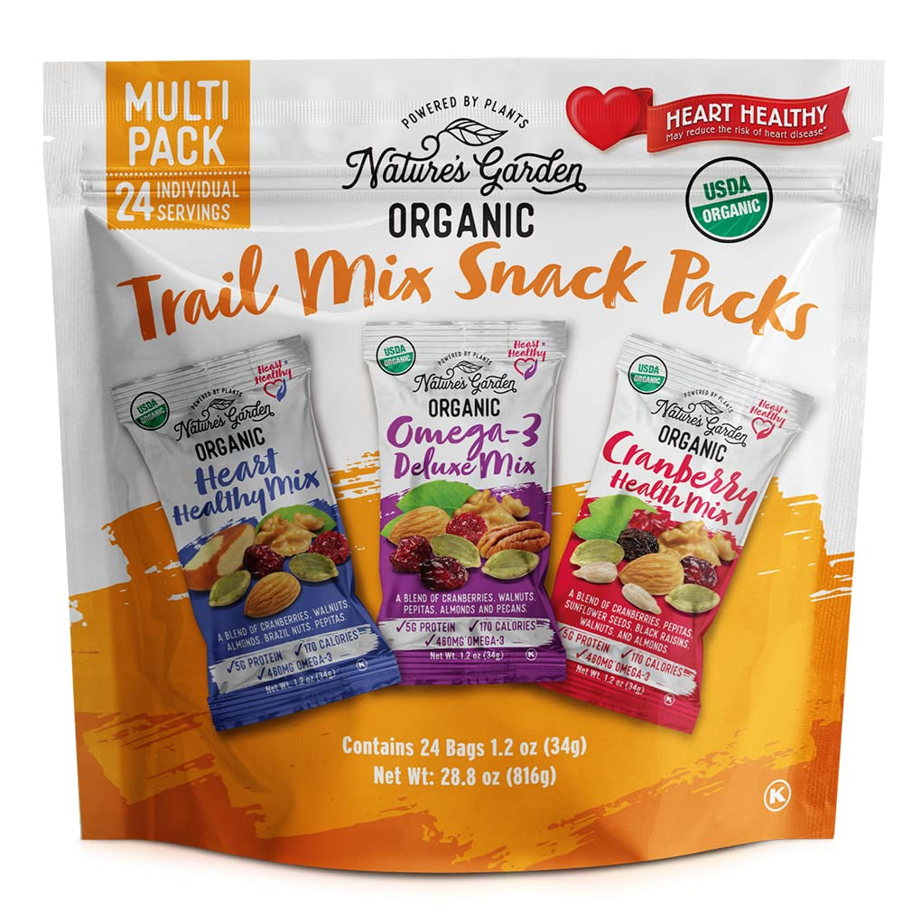 Nature's Garden Trail Mix Snack Packs 1.2oz 24pks