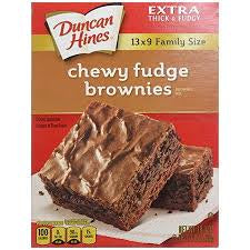 Duncan Hines Chewy Fudge Brownie Mix 18.3oz