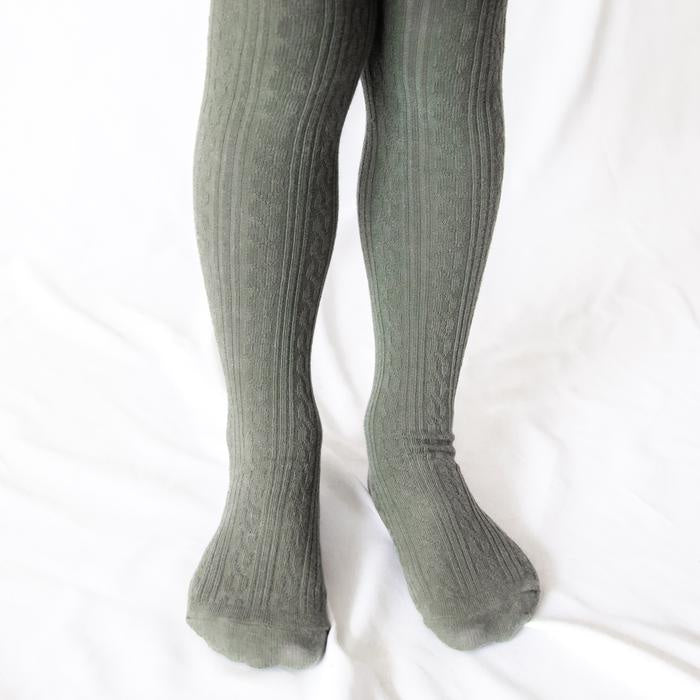 SweetHoney Tights - Olive Green