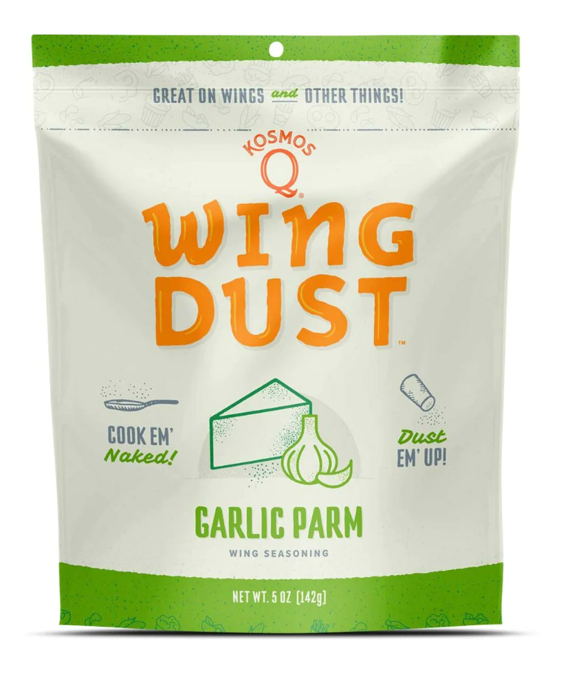 Kosmos Q Wing Dust Garlic Parm 5oz