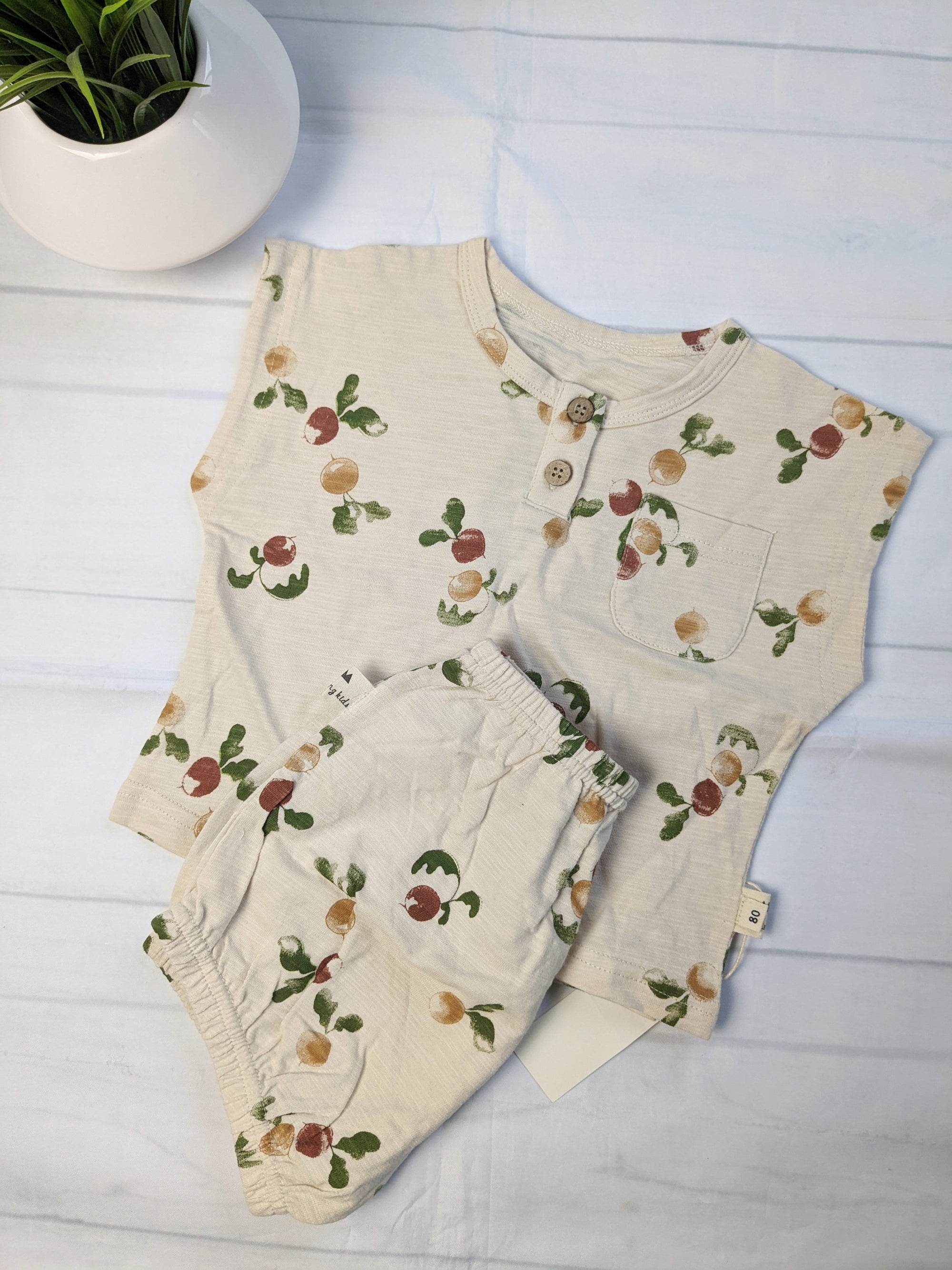 Radish & Turnip 2pc Summer Outfit