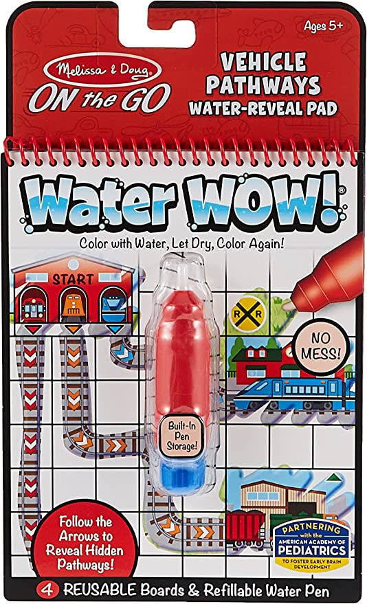 Melissa & Doug Vehicle Pathways Water Wow Pad