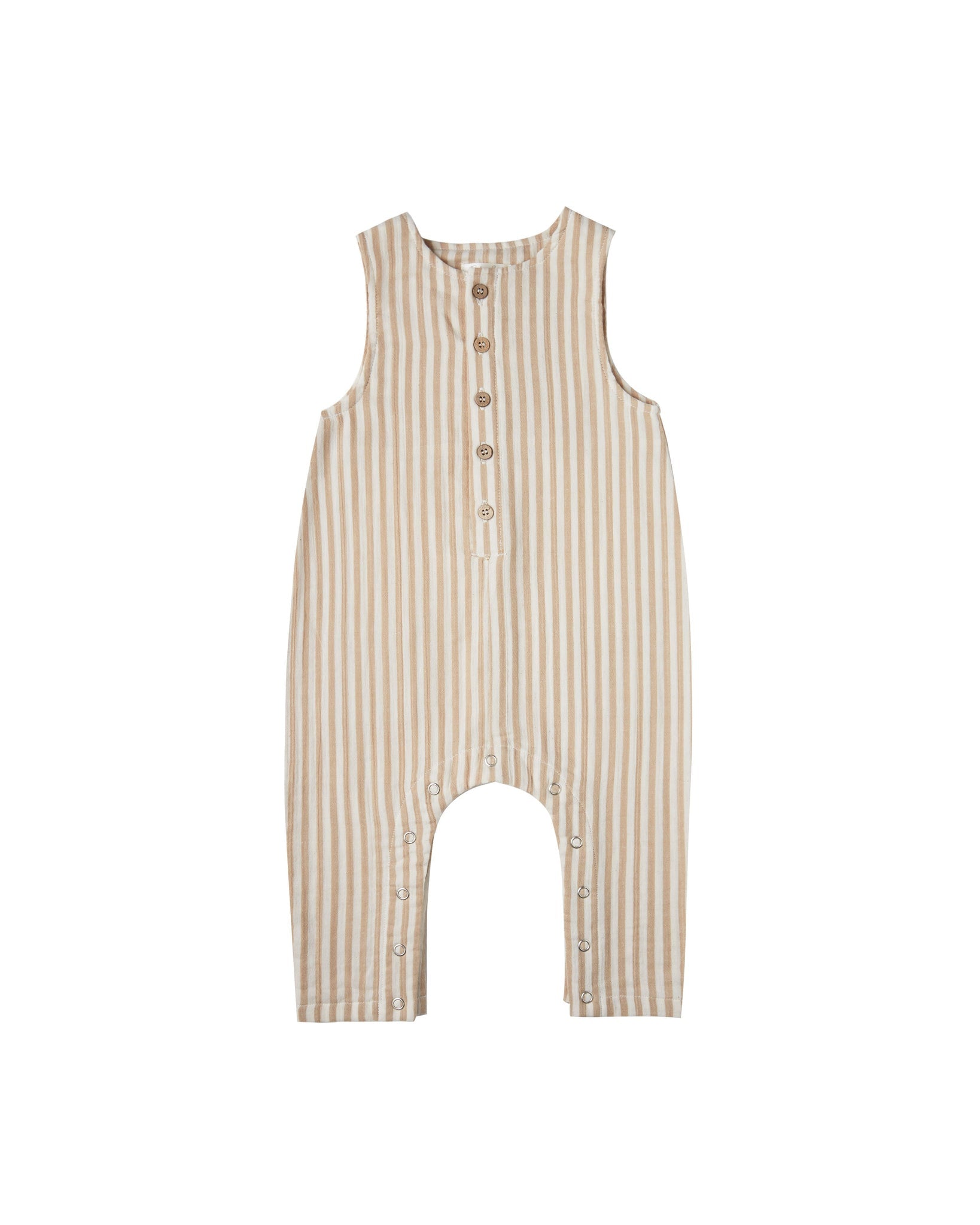 Rylee & Cru Almond Stripe Jumpsuit