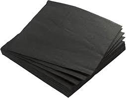 Party Dimensions Cocktail Napkins Black 24 Ct