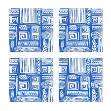 Sophistiplate Blue & White Greek Lunch Napkins 33cm x 33cm 20pk