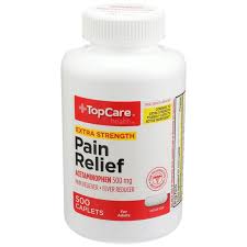 Top Care Extra Strength Acetaminophen 500mg 500ct