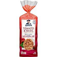 Quaker Garden Tomato + Basil Rice Cakes 6.1oz