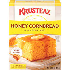 Krusteaz Honey Cornbread + Muffin Mix 15oz