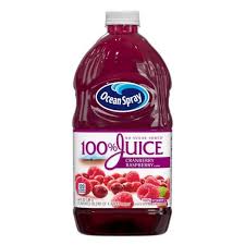 Ocean Spray Cranberry Raspberry 100% Juice 64 oz