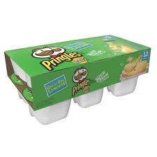 Pringles Sour Cream & Onion Potato Chips 12ct