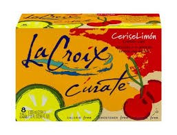 La Croix Sparkling Water Cherry Lime 8 pk + Bottle Deposit 0.40