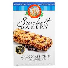 Sunbelt Bakery Chocolate Chip Granola Bars 10ct