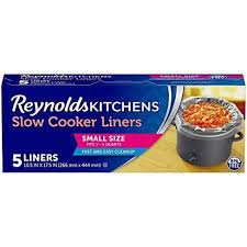 Reynolds Slow Cooker Liners Small Size 5ct