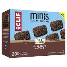 Clif Bar Minis Chocolate Brownie 20ct 19.80oz