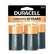 Duracell D Batteries 4ct