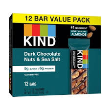 Kind Bar Dark Chocolate Nuts + Sea Salt 12ct