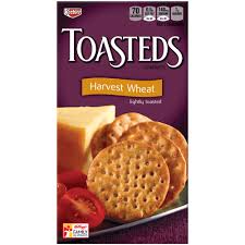 Toasteds Harvest Wheat Crackers 8oz