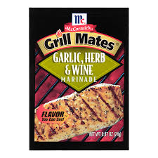 McCormick Grill Mates Marinade Garlic Herb + Wine 0.87oz