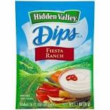 Hidden Valley Fiesta Ranch Dips Mix 1.1oz