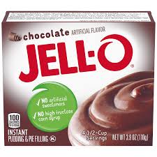 Jell-O Chocolate Instant Pudding 3.4oz