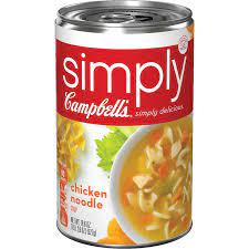 Campbell's Simply Chicken Noodle Soup 18.6oz