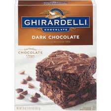 Ghirardelli Brownie Mix Dark Chocolate 18.5oz