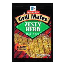 McCormick Grill Mates Marinade Zesty Herb 1.06oz