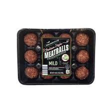 Italian Style Pork Meatballs Mild 16oz