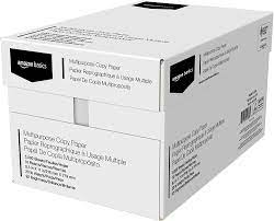 Amazon Basics 92 Bright Copy Paper 8.5x11 20lb 5000 Sheet Case