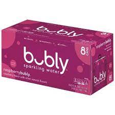 Bubly Sparkling Water Raspberry 12oz 8pk