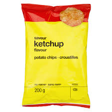 No Name Ketchup Chips 200g