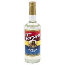 Torani Vanilla Coffee Syrup 25.4oz