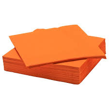 Fantastisk Napkins Orange x50