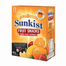 Sunkist Fruit Snacks 864g 72ct