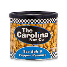 The Carolina Nut Co. Sea Salt & Pepper Peanuts 12oz