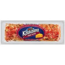 Kaukauna Port Wine Cheese Log 10oz