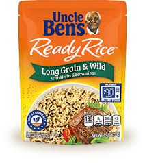 Uncle Ben's Long Grain + Wild Ready Rice 8.8oz