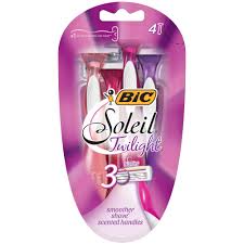 BIC Soleil Smooth Scented 3 Blade Disposable Razor 4ct