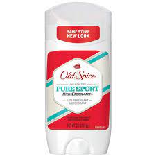 Old Spice Pure Sport High Endurance Anti-Perspirant + Deodorant 3oz.