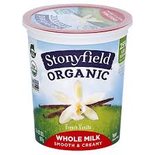 Stonyfield Organic Probiotic Whole Milk Vanilla Yogurt 32oz