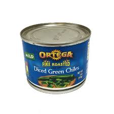 Ortega Diced Green Chiles 4oz