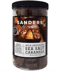 Sanders Milk Chocolate Sea Salt Caramels 36oz