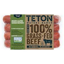 Teton Waters Ranch Jalapeno Cheddar Bratwurst 4pk