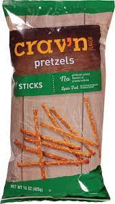 Crav'n Flavor Pretzel Sticks 15oz