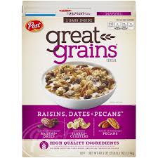 Post Great Grains Raisins Dates + Pecans 16oz