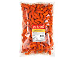 Gourmet Snacks Hot Cheese Curls 10oz