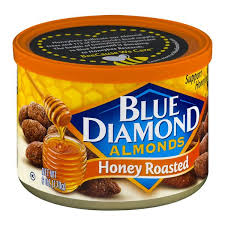 Blue Diamond Honey Roasted Almonds 6oz