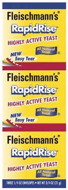 Fleischmann's Rapid Rise Yeast 0.75oz/3ct