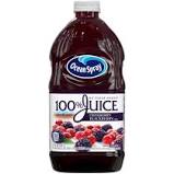 Ocean Spray Cranberry Blackberry 100% Juice 64 oz